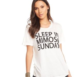 🆕CHASER SLEEP IN MIMOSA SUNDAY Tee